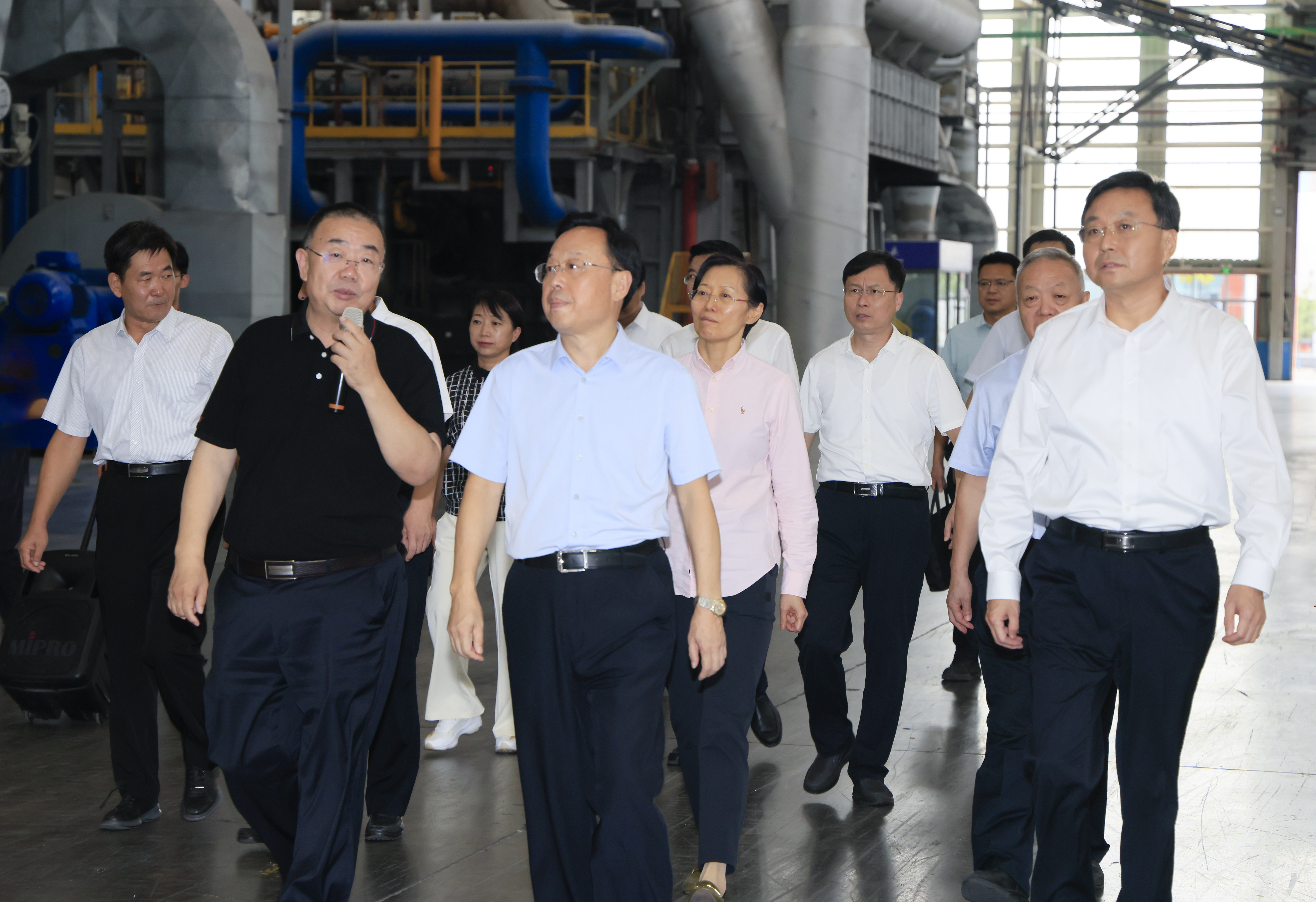 山东省政协副主席刘均刚带队来pg赏金女王调研